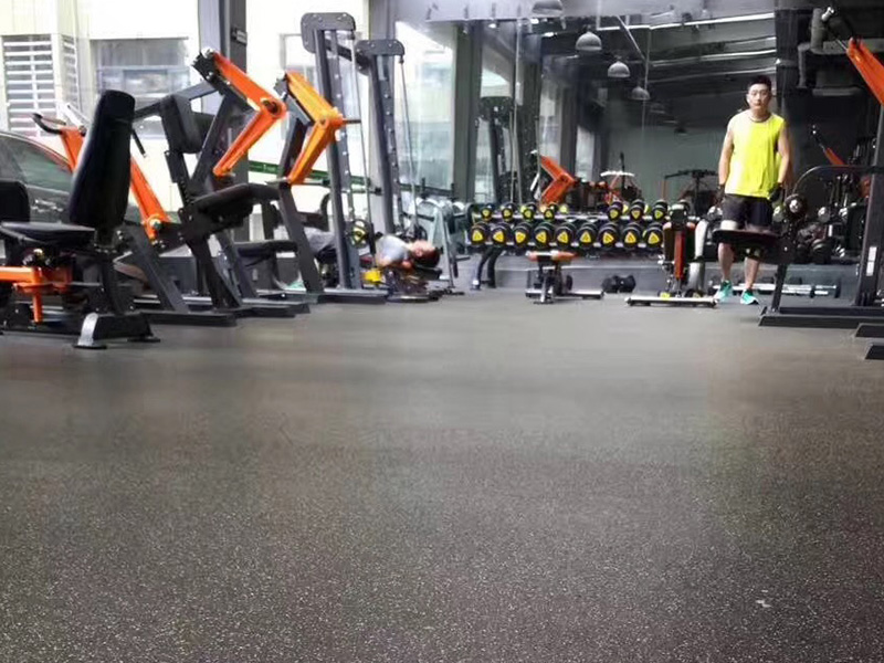 kumba gym flooring application