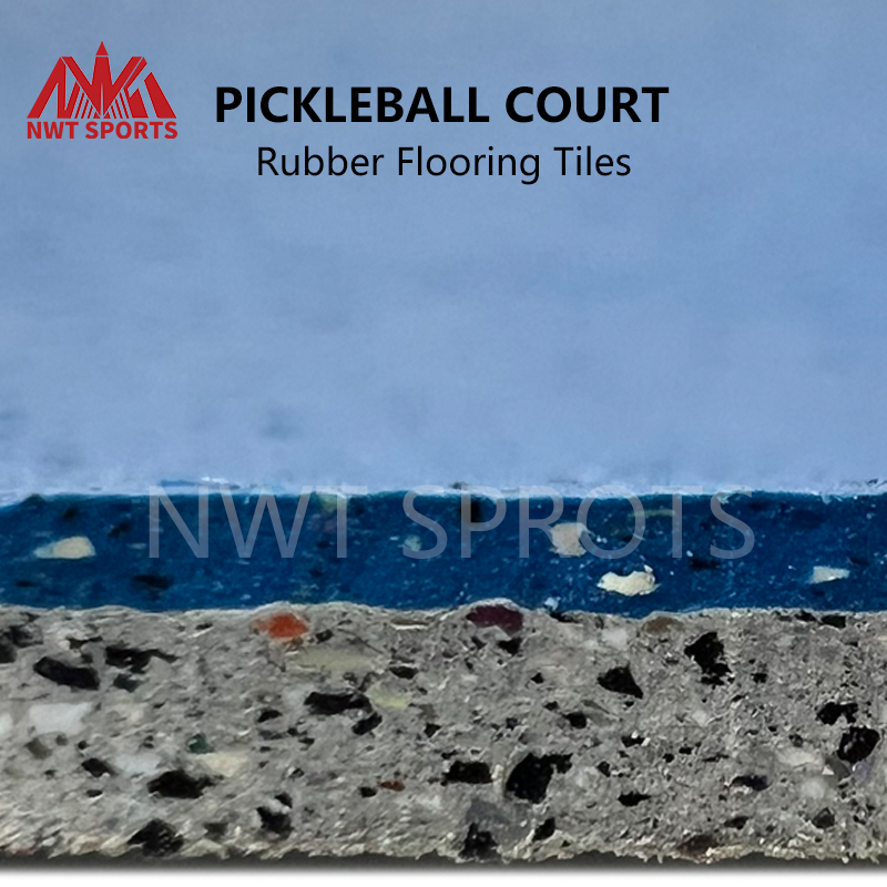 pickleball floor mat side