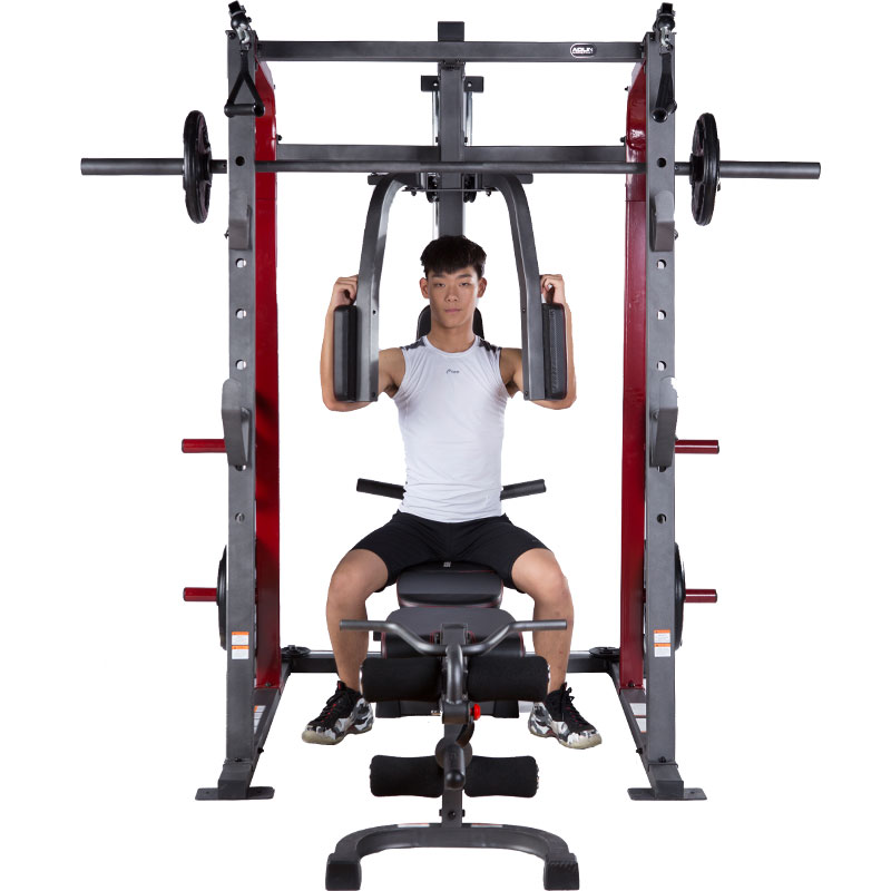 home fitness apparatuer, smith machine thús, gym masines te keap, bodybuilding smith machine